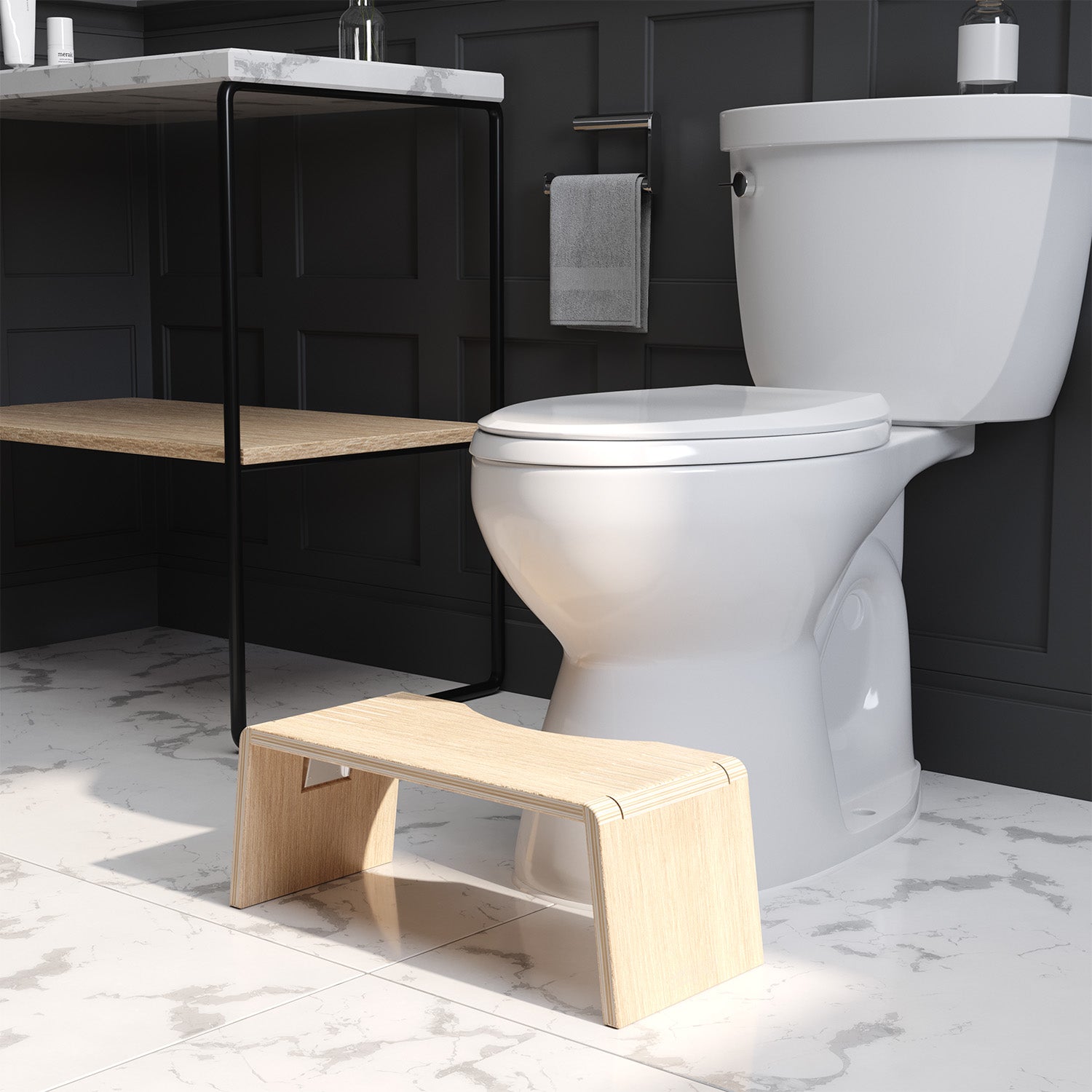 OSLO OAK FOLDING STOOL - Image 12