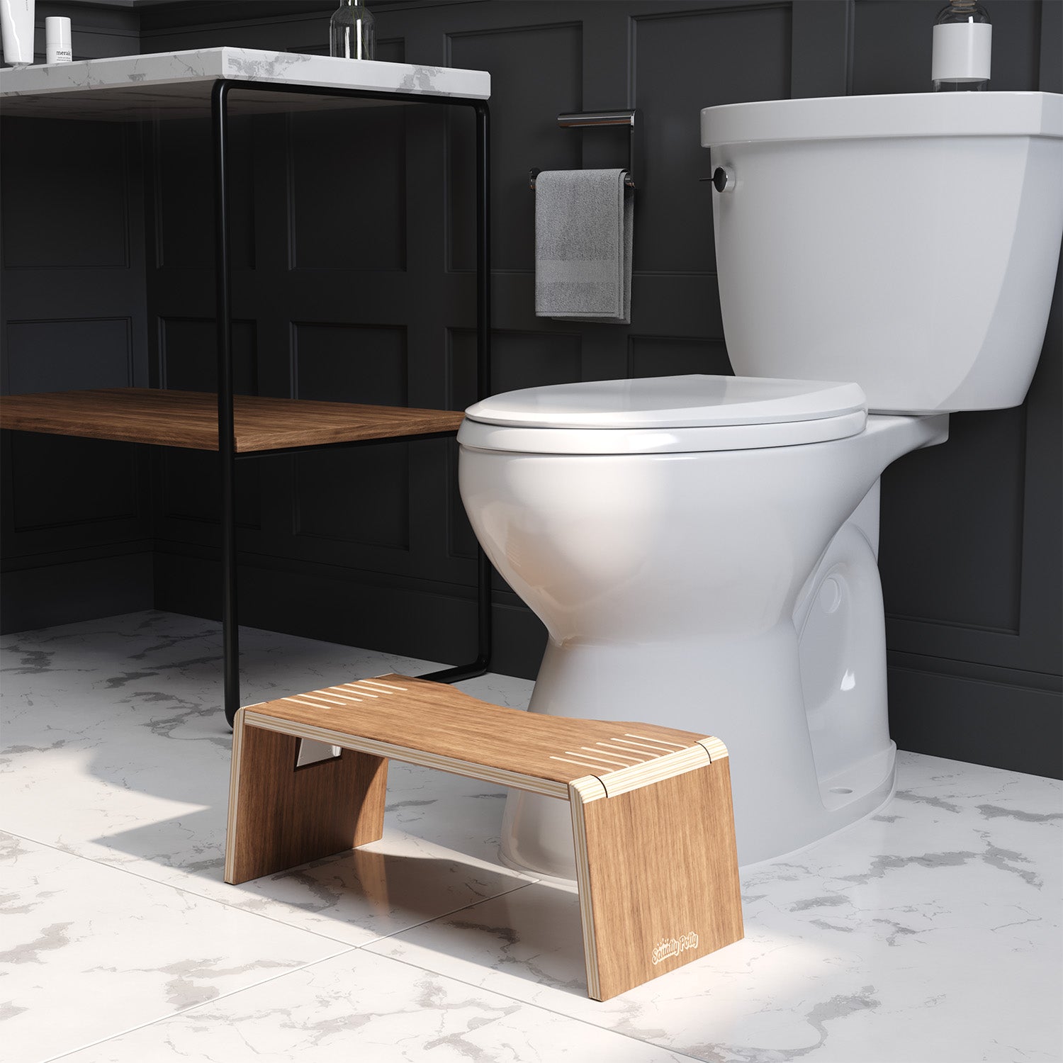 OSLO TEAK FOLDING STOOL - Image 11