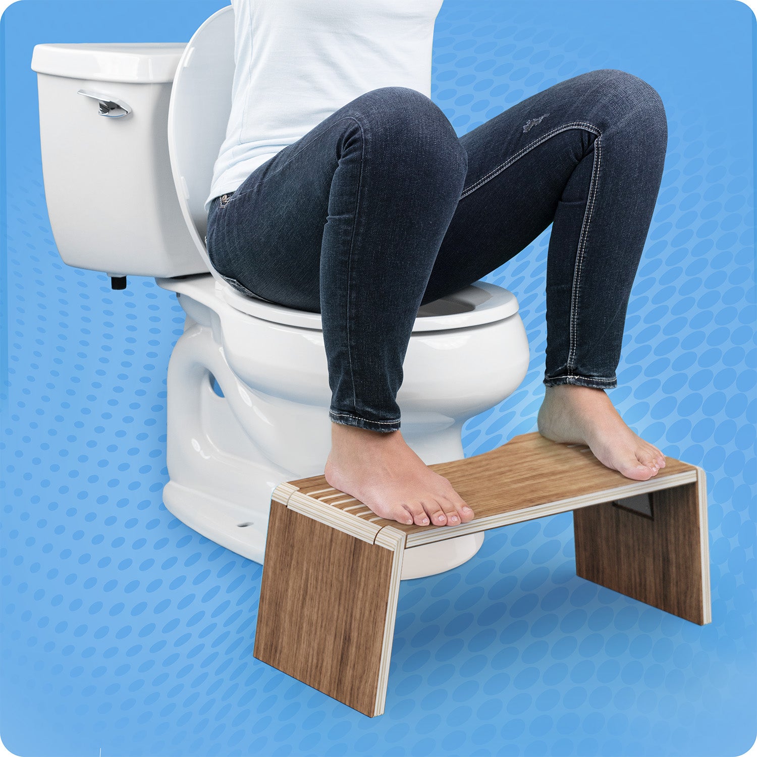 OSLO TEAK FOLDING STOOL - Image 8